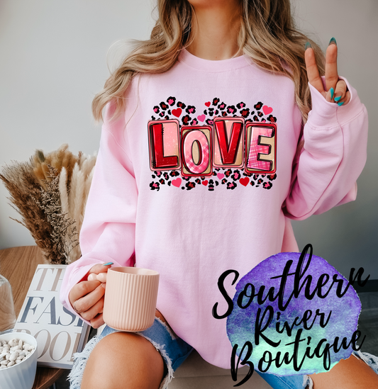 Love Valentine Sweatshirt